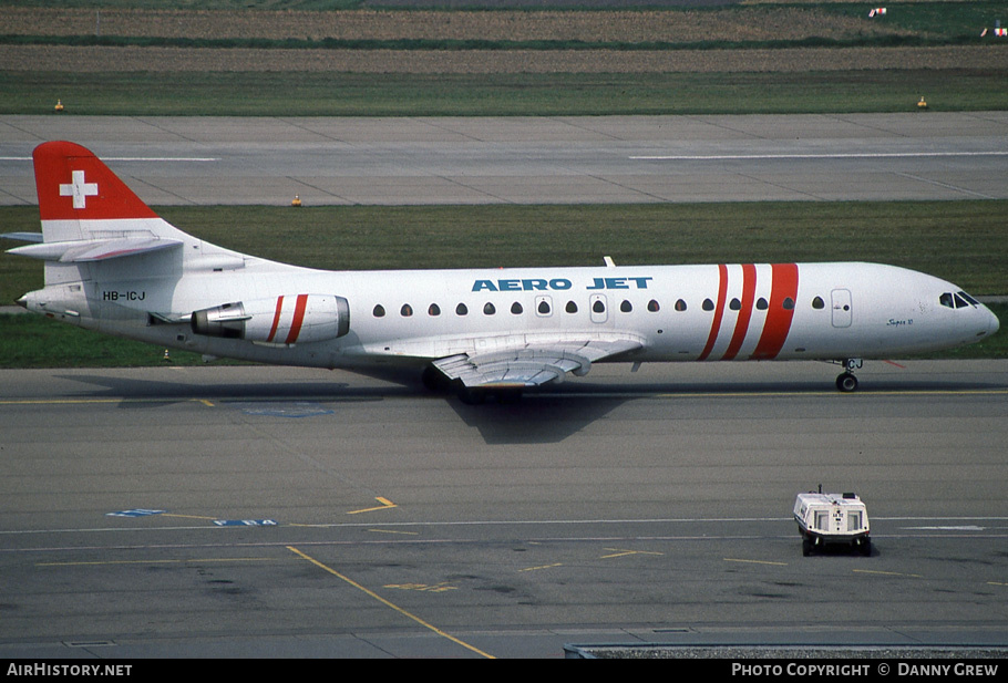 Aircraft Photo of HB-ICJ | Sud SE-210 Caravelle 10B3 Super B | Aero Jet | AirHistory.net #161895