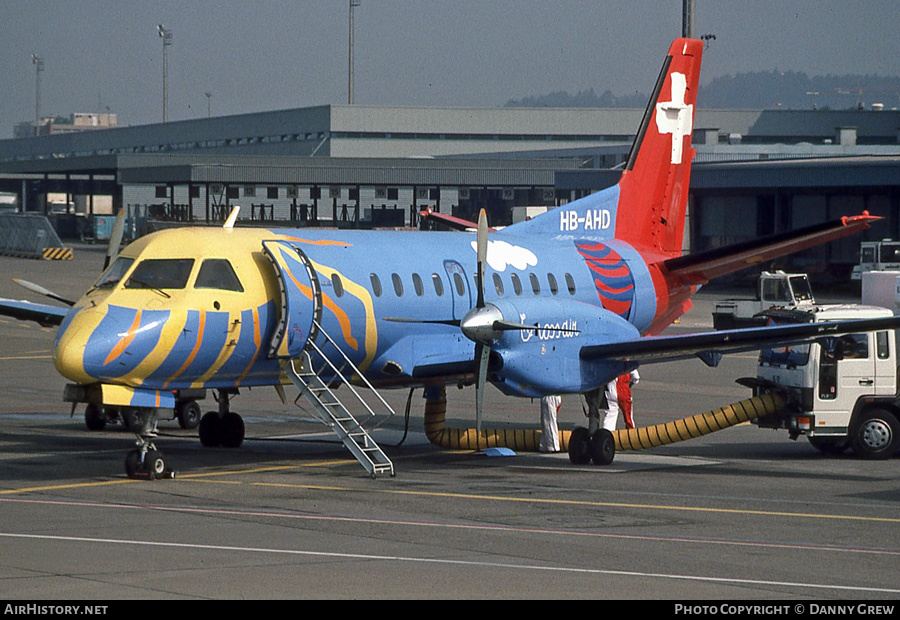 Aircraft Photo of HB-AHD | Saab-Fairchild SF-340A | Crossair | AirHistory.net #161901