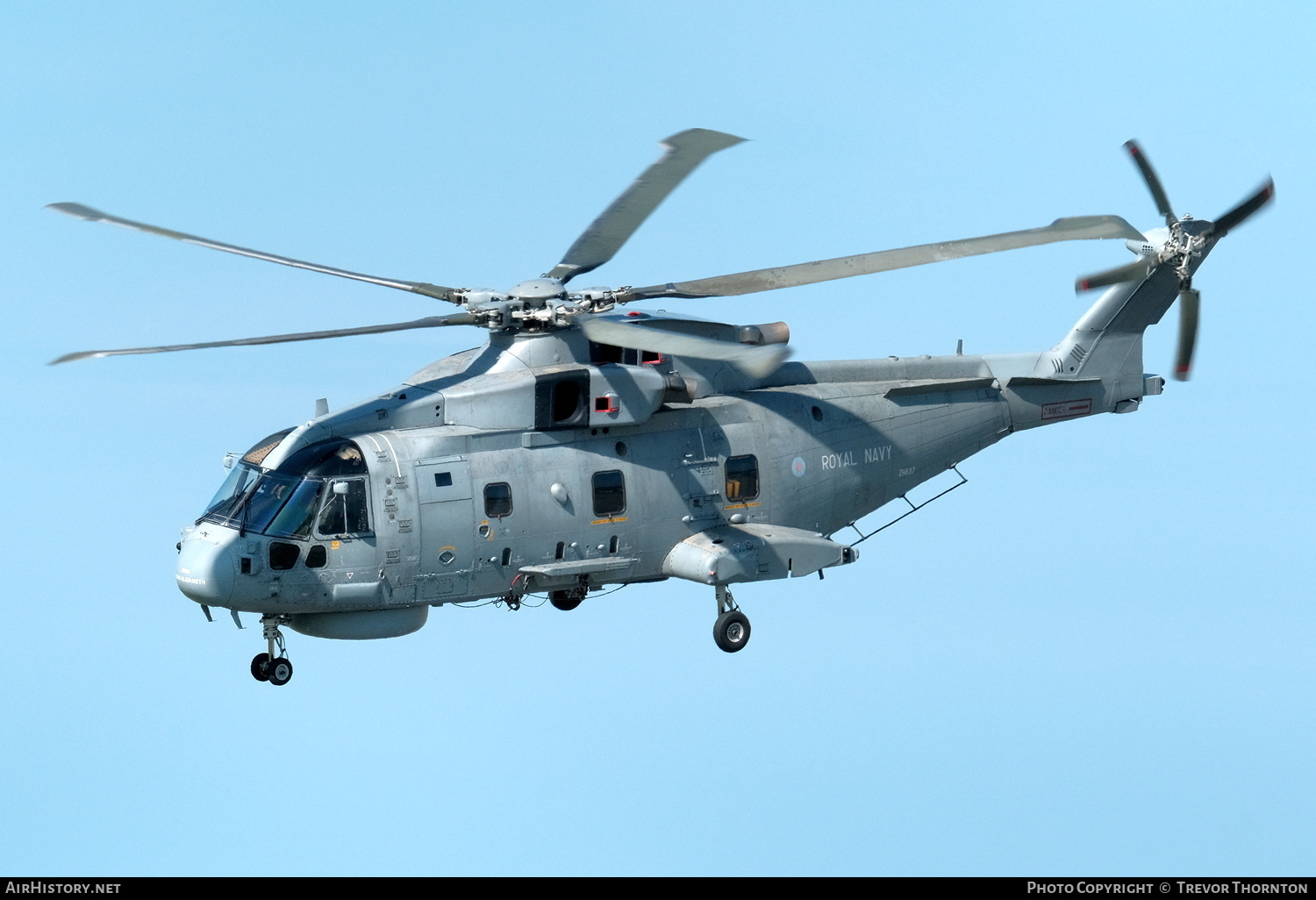 Aircraft Photo of ZH837 | EHI EH-101 Merlin HM1 (Mk111) | UK - Navy | AirHistory.net