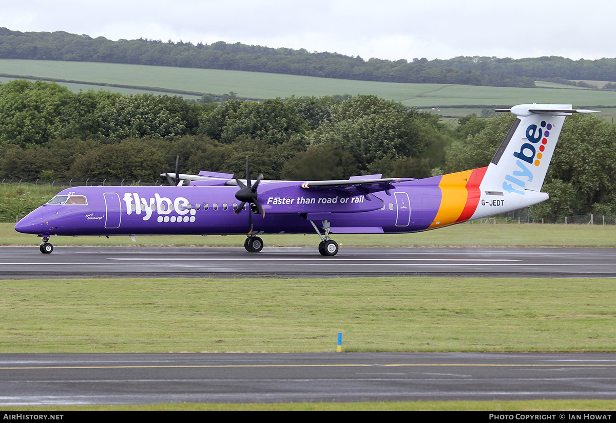 Aircraft Photo of G-JEDT | Bombardier DHC-8-402 Dash 8 | Flybe | AirHistory.net #161928