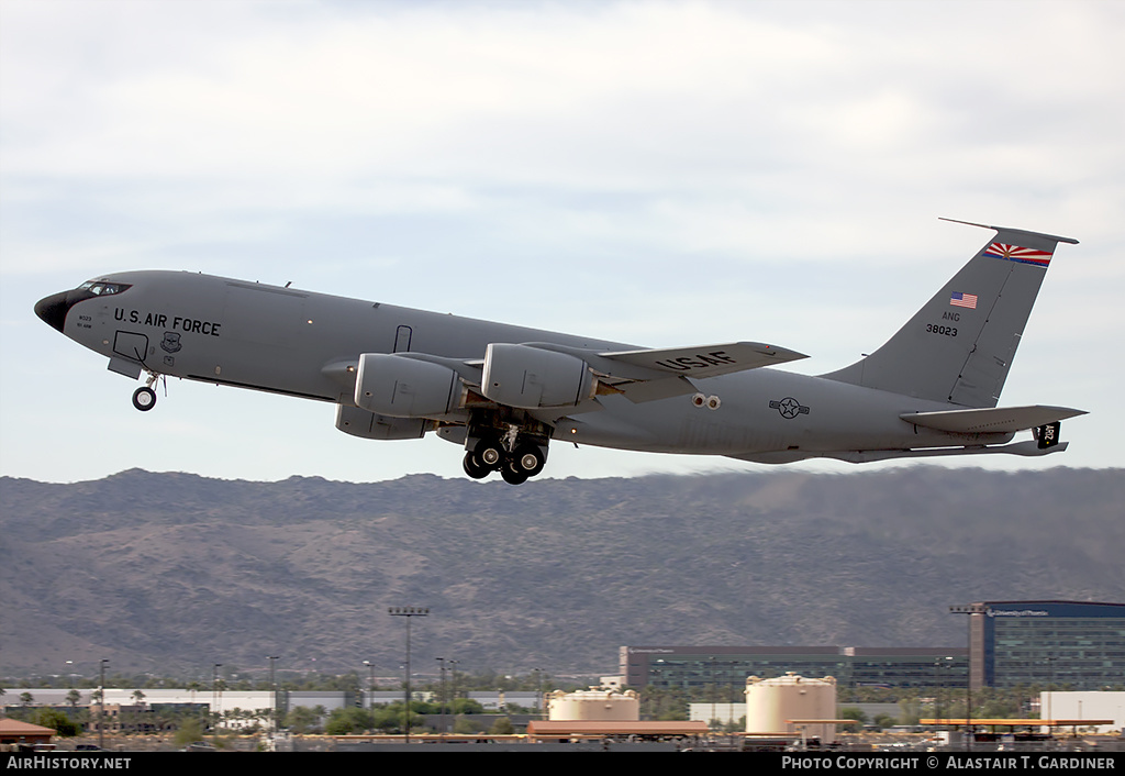 Aircraft Photo of 63-8023 / 38023 | Boeing KC-135R Stratotanker | USA - Air Force | AirHistory.net #161930