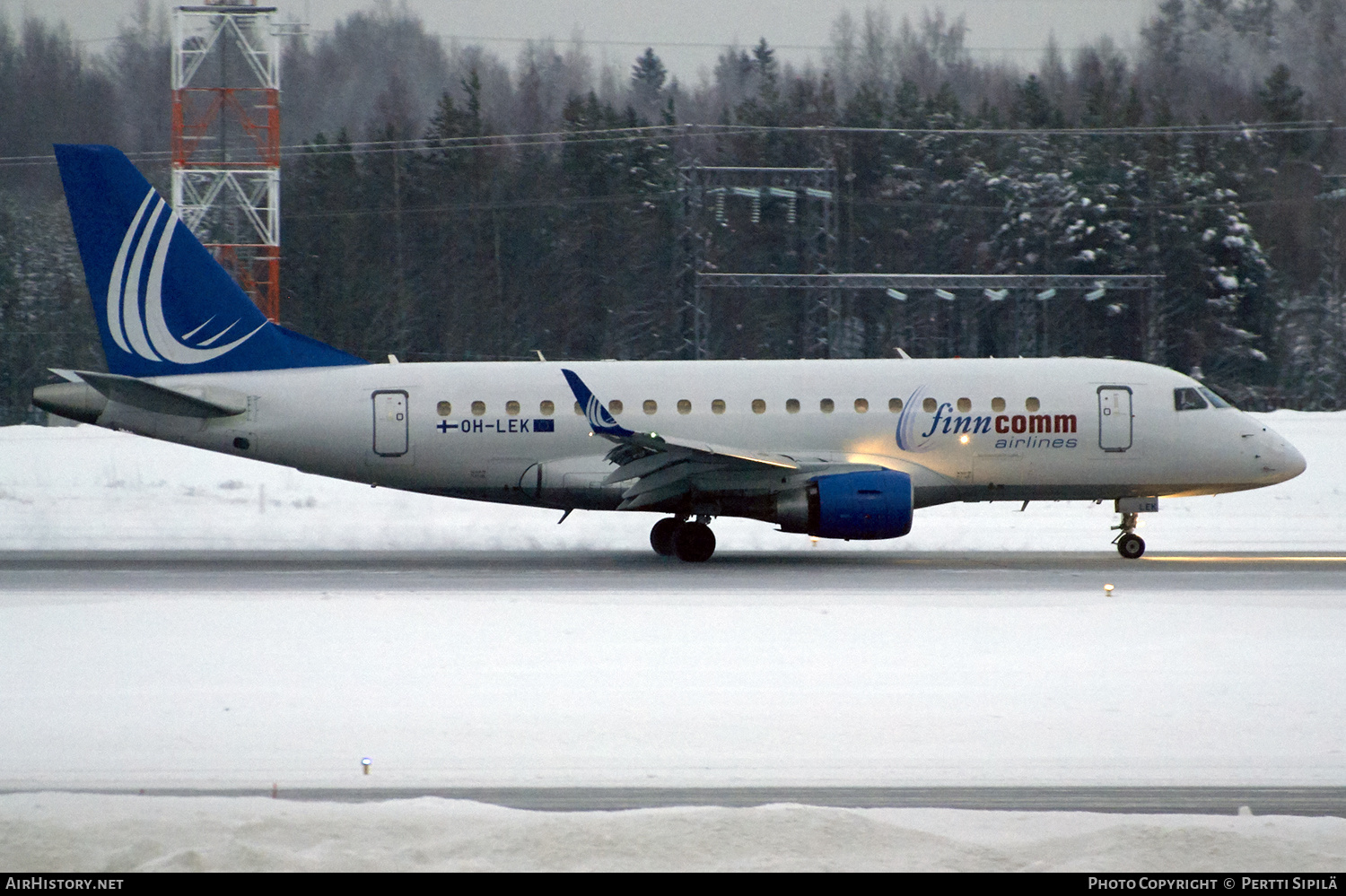 Aircraft Photo of OH-LEK | Embraer 170STD (ERJ-170-100STD) | Finncomm Airlines | AirHistory.net #161932