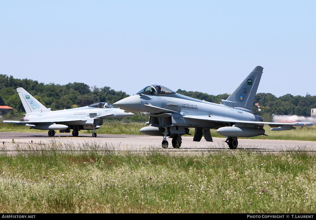 Aircraft Photo of ZK389 | Eurofighter EF-2000 Typhoon F2 | Saudi Arabia - Air Force | AirHistory.net #161933