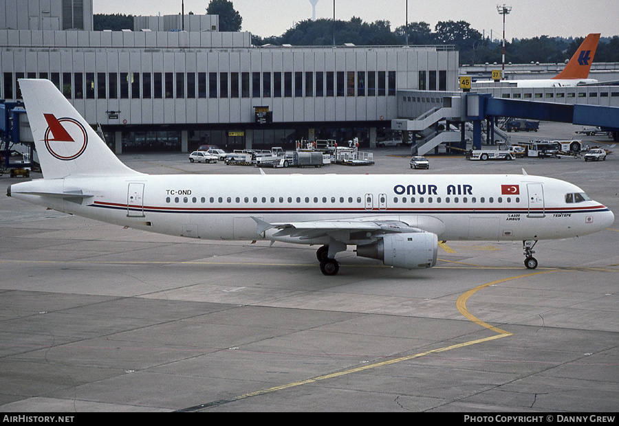 Aircraft Photo of TC-OND | Airbus A320-211 | Onur Air | AirHistory.net #161946