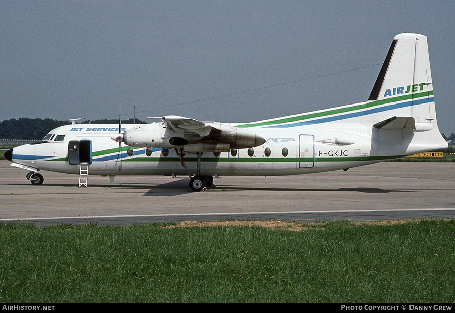 Aircraft Photo of F-GKJC | Fokker F27-200 Friendship | Air Jet | AirHistory.net #161949