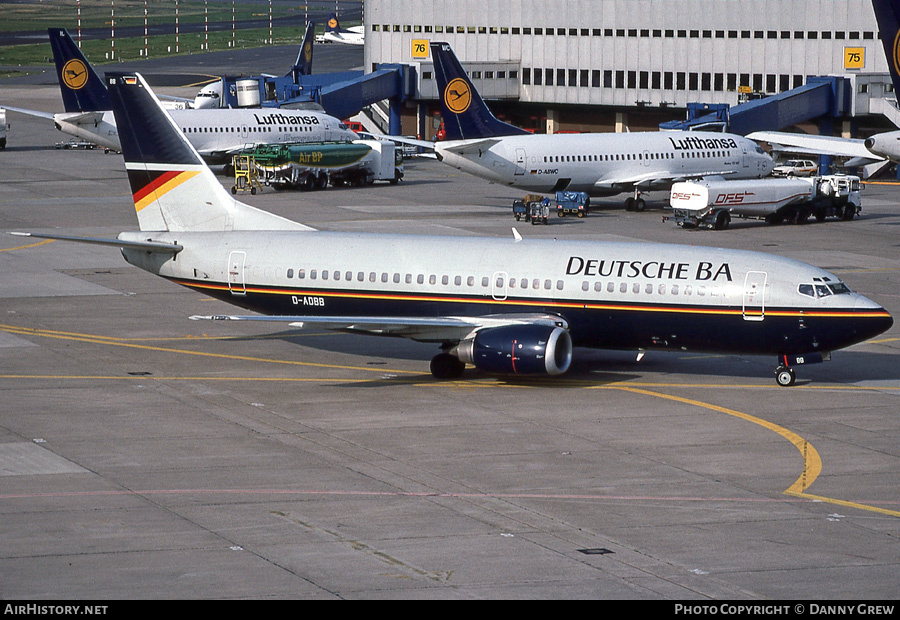 Aircraft Photo of D-ADBB | Boeing 737-3L9 | Deutsche BA | AirHistory.net #161956