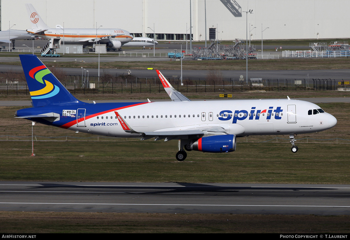 Aircraft Photo of F-WWDL | Airbus A320-232 | Spirit Airlines | AirHistory.net #161961