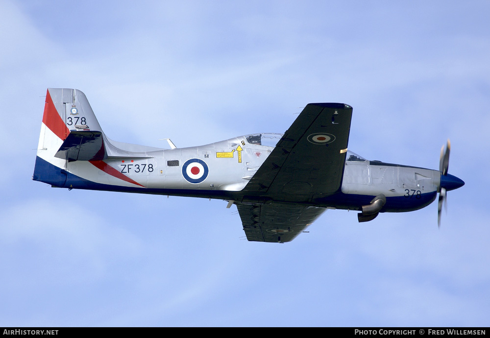 Aircraft Photo of ZF378 | Short S-312 Tucano T1 | UK - Air Force | AirHistory.net #161969