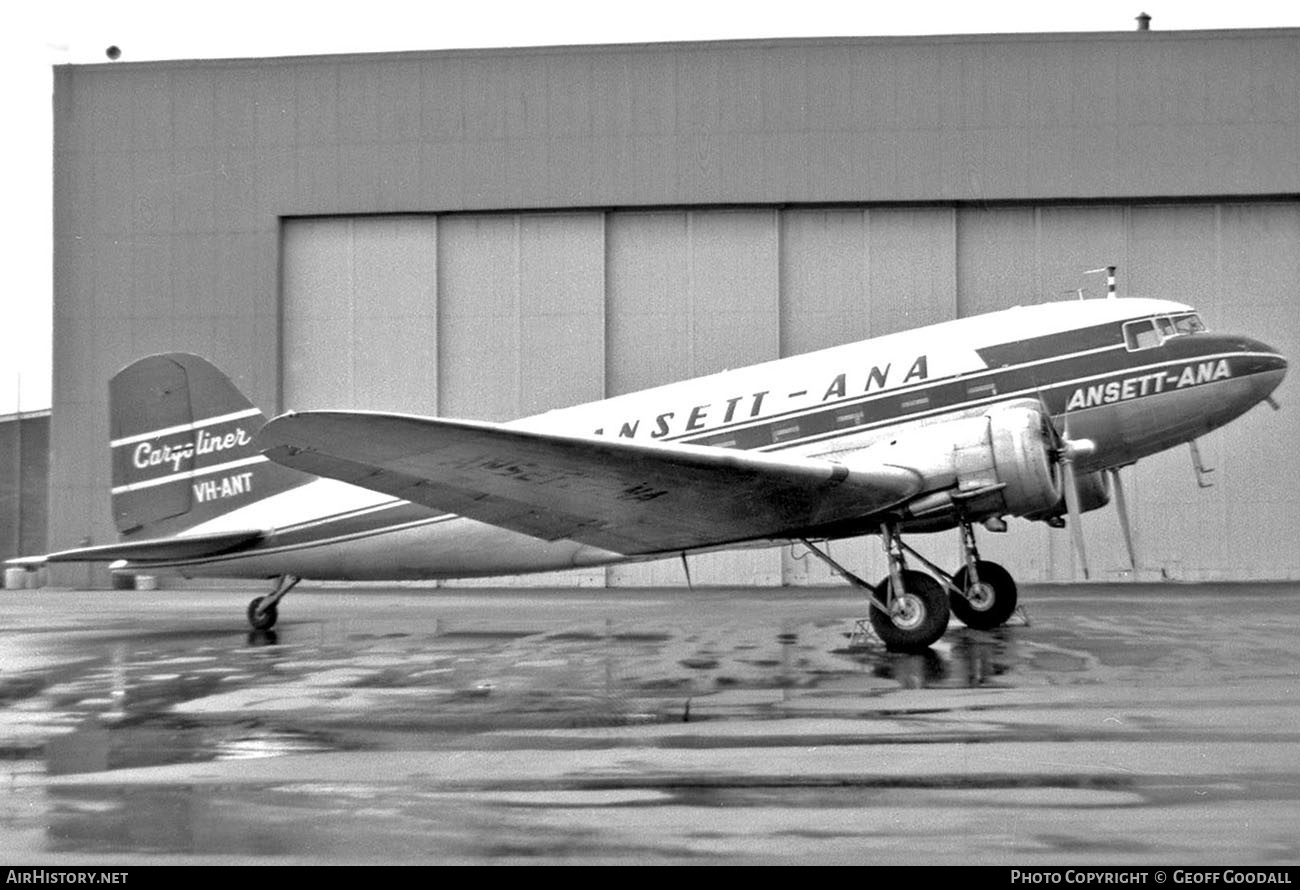 Aircraft Photo of VH-ANT | Douglas DC-3-G202A | Ansett - ANA | AirHistory.net #161986