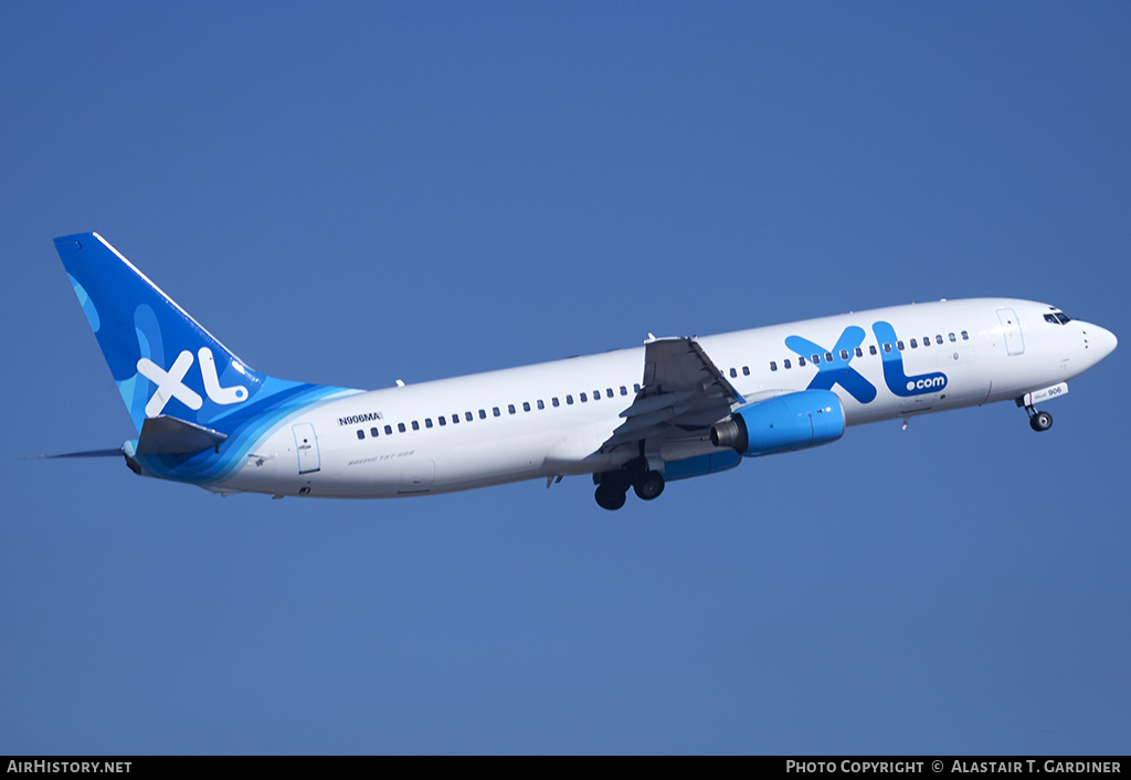 Aircraft Photo of N906MA | Boeing 737-81Q | XL Airways | AirHistory.net #161995