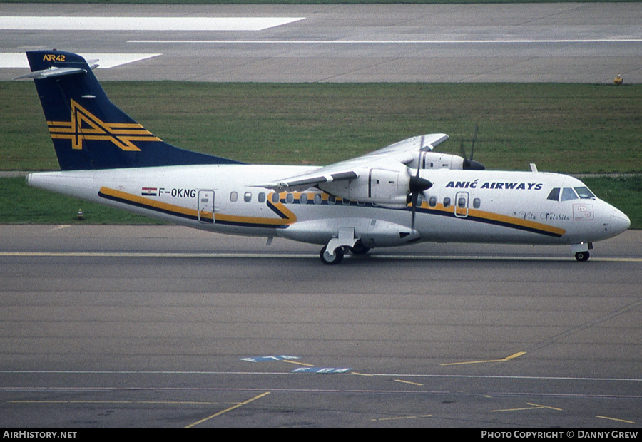 Aircraft Photo of F-OKNG | ATR ATR-42-300 | Anic Airways | AirHistory.net #162001