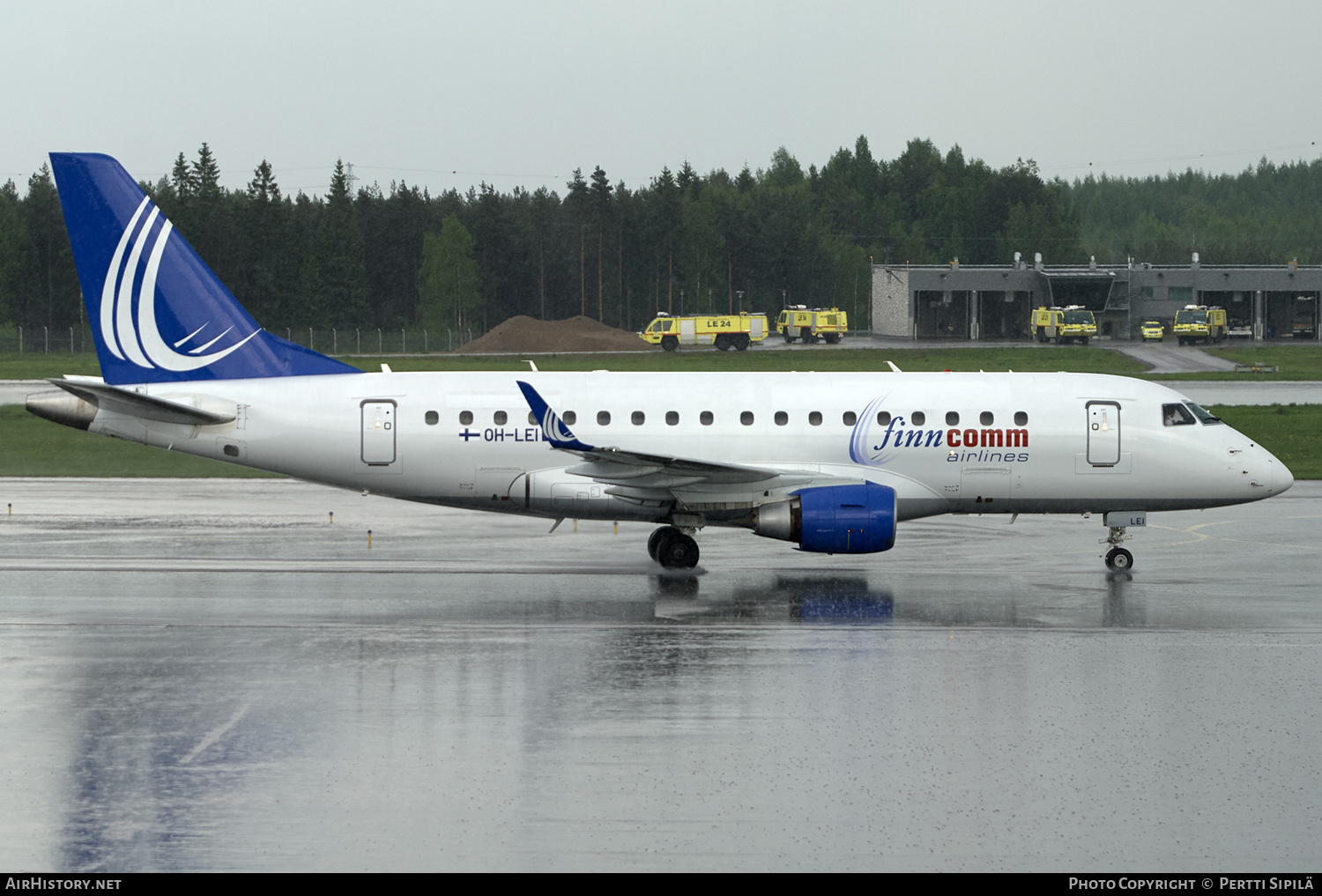 Aircraft Photo of OH-LEI | Embraer 170STD (ERJ-170-100STD) | Finncomm Airlines | AirHistory.net #162004