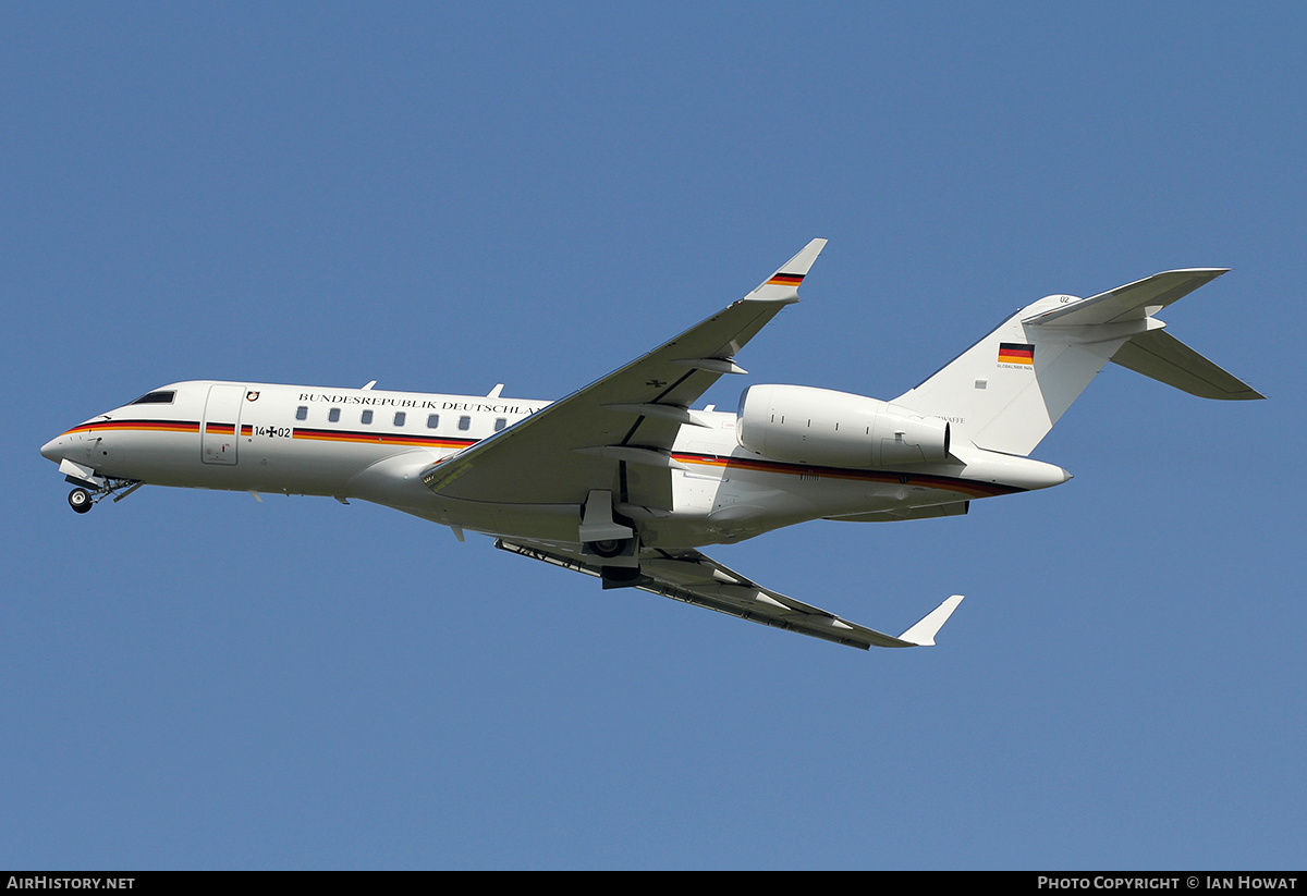 Aircraft Photo of 1402 | Bombardier Global 5000 (BD-700-1A11) | Germany - Air Force | AirHistory.net #162013