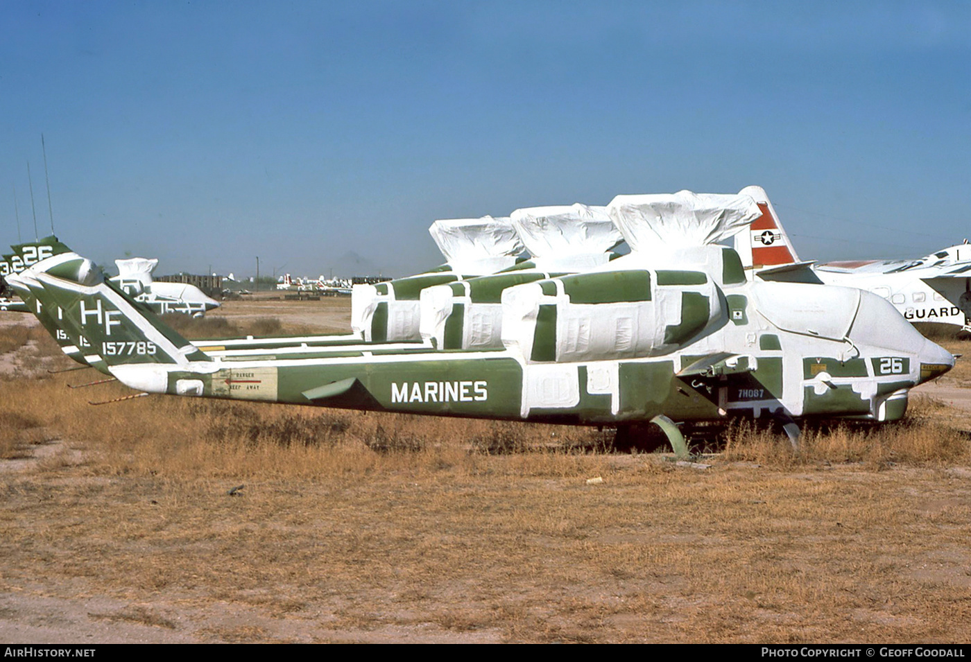 Aircraft Photo of 157785 | Bell AH-1J Sea Cobra (209) | USA - Marines | AirHistory.net #162028