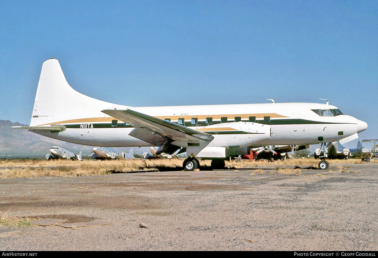 Aircraft Photo of N111TA | Convair 640 | AirHistory.net #162042