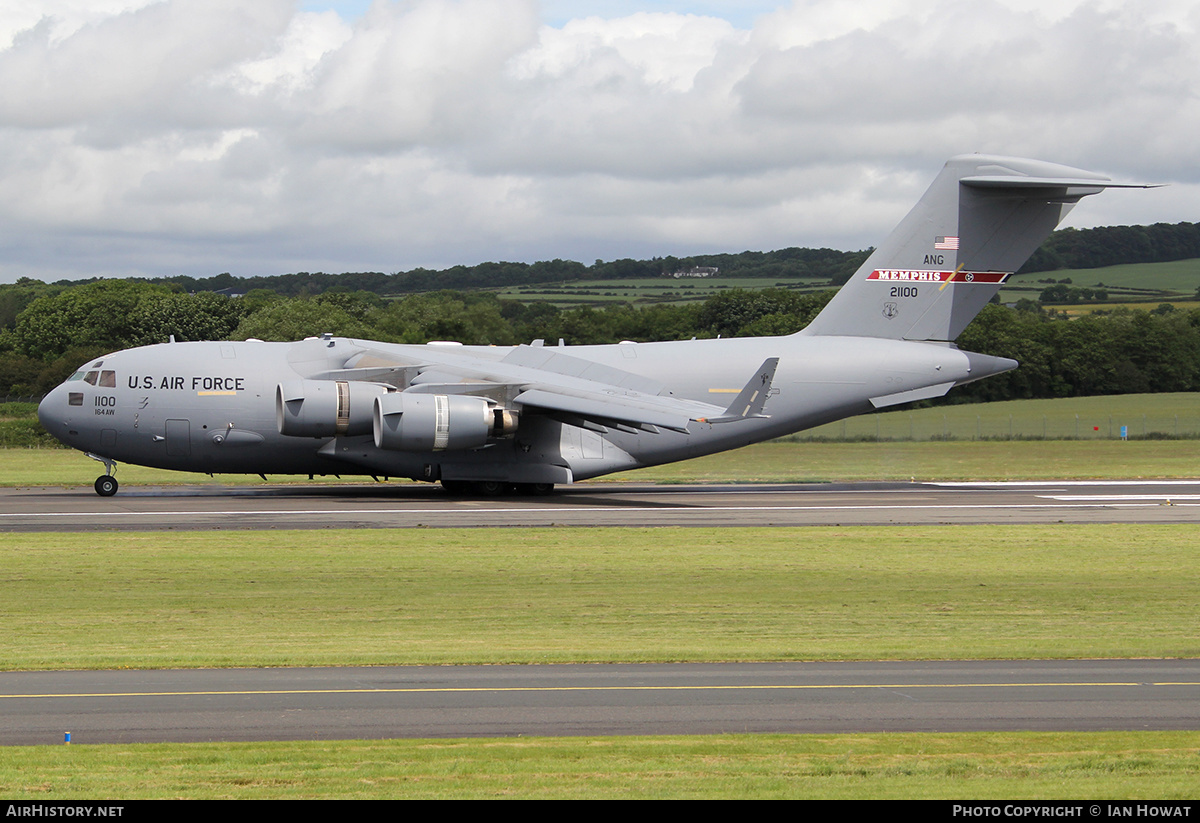 Aircraft Photo of 02-1100 / 21100 | Boeing C-17A Globemaster III | USA - Air Force | AirHistory.net #162082