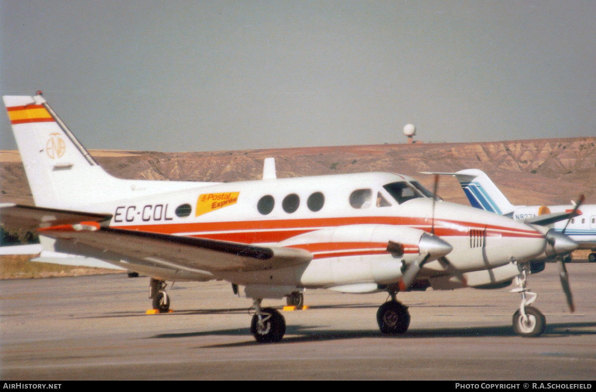 Aircraft Photo of EC-COL | Beech C90 King Air | ENA | AirHistory.net #162095