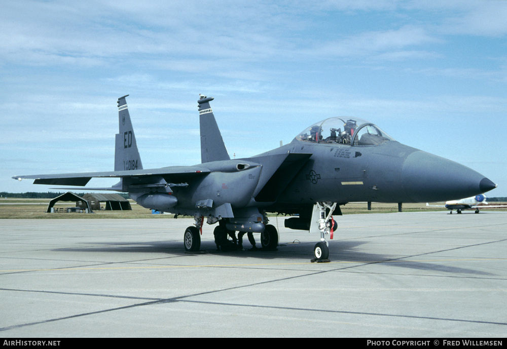 Aircraft Photo of 86-0184 / AF86-184 | McDonnell Douglas F-15E Strike Eagle | USA - Air Force | AirHistory.net #162101