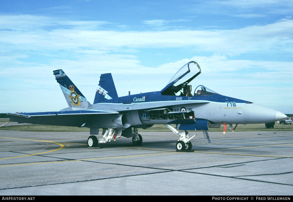 Aircraft Photo of 188718 | McDonnell Douglas CF-188A Hornet | Canada - Air Force | AirHistory.net #162103