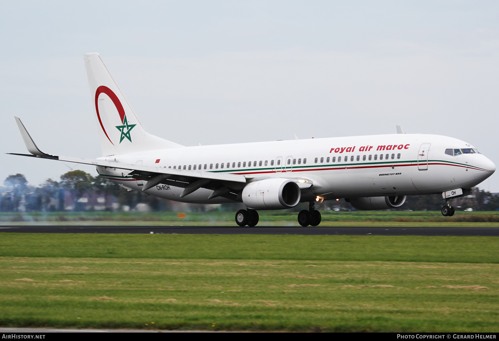 Aircraft Photo of CN-ROH | Boeing 737-85P | Royal Air Maroc - RAM | AirHistory.net #162129