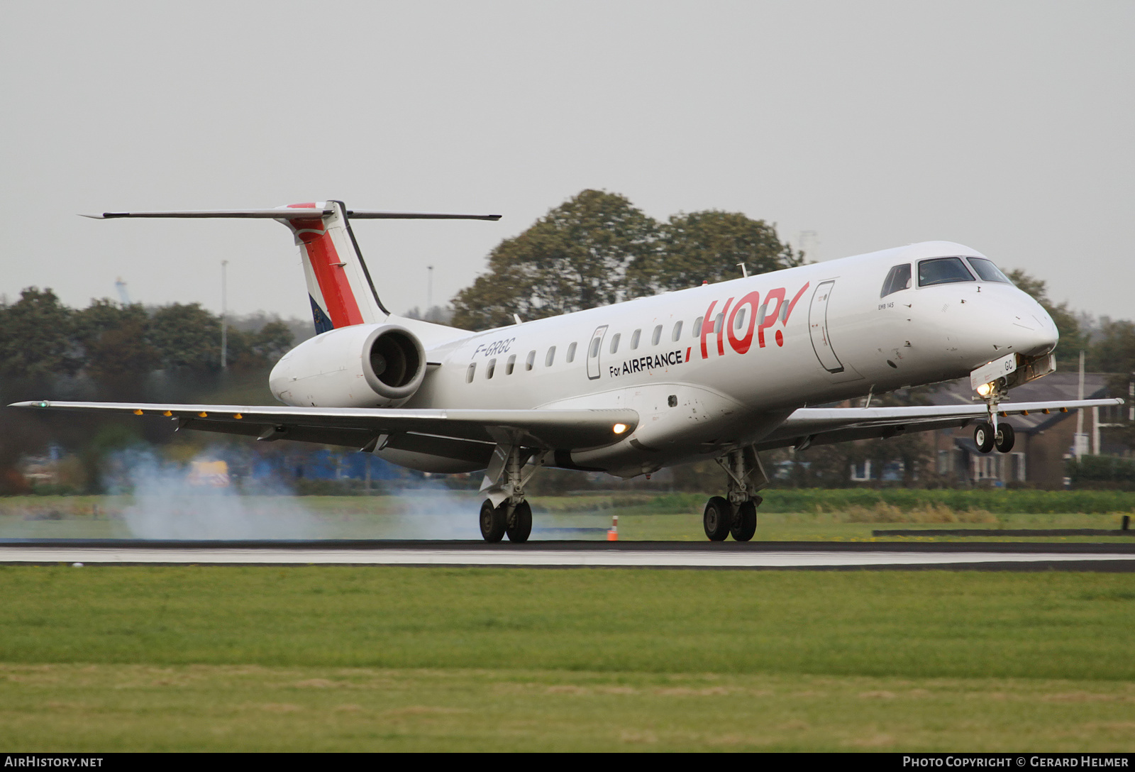 Aircraft Photo of F-GRGC | Embraer ERJ-145EU (EMB-145EU) | Hop! | AirHistory.net #162140