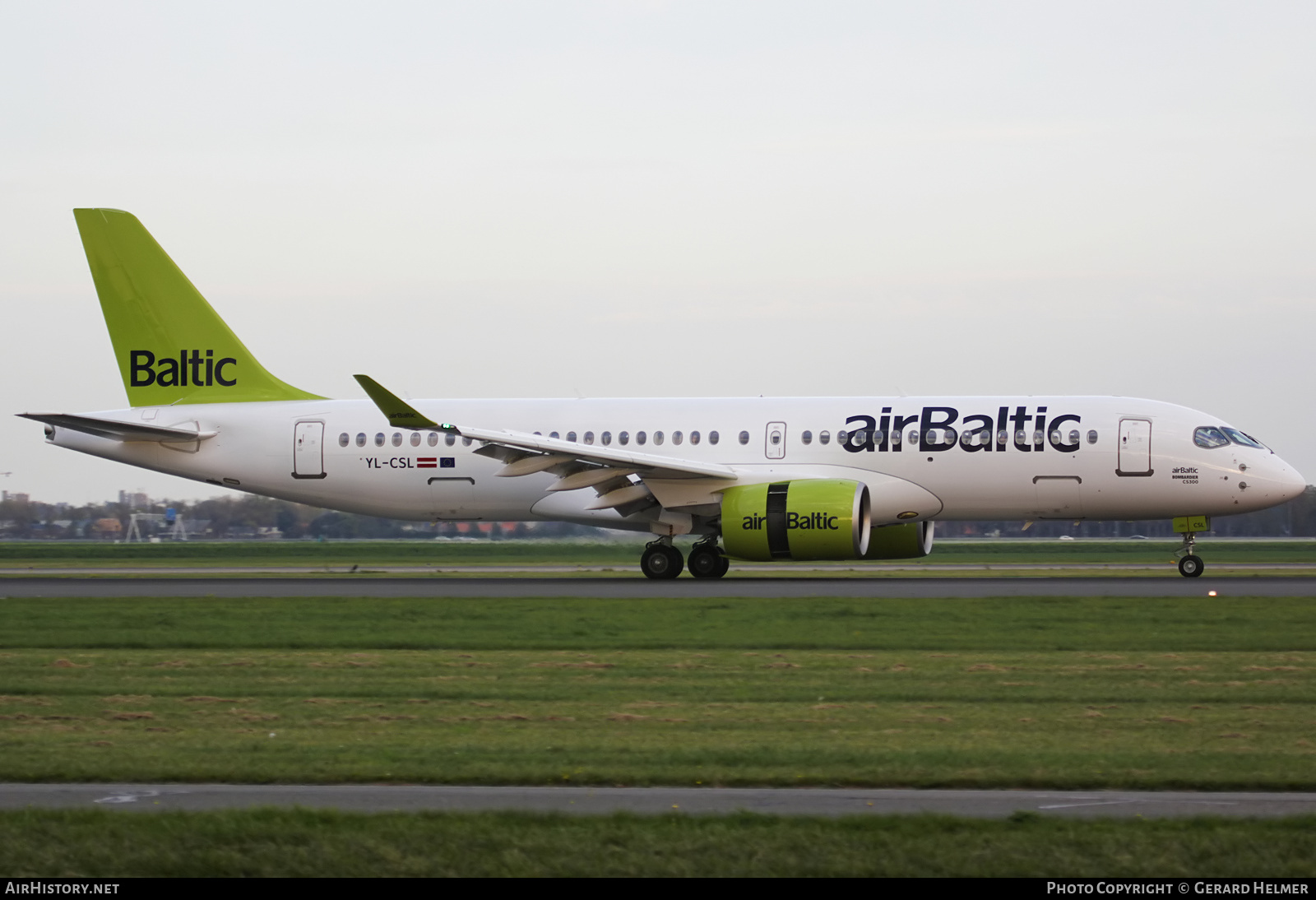 Aircraft Photo of YL-CSL | Airbus A220-300 (CS300) | AirBaltic | AirHistory.net