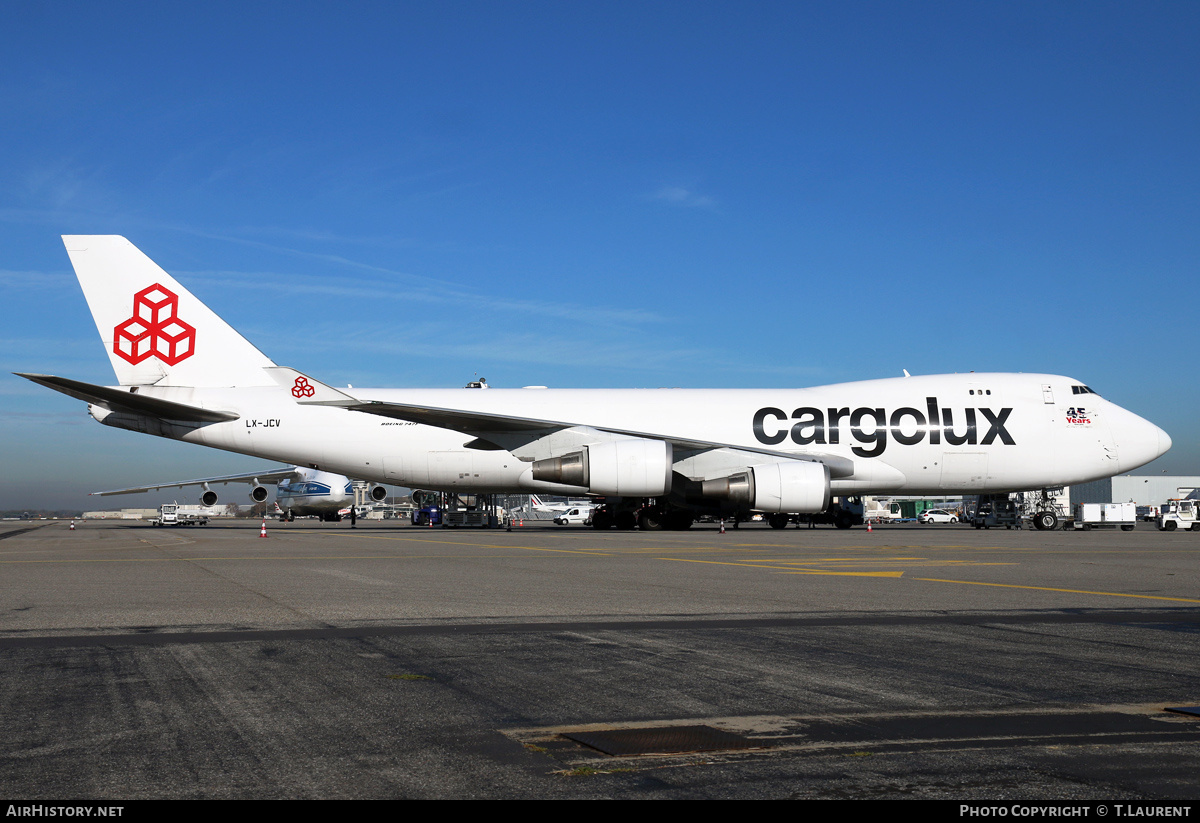 Aircraft Photo of LX-JCV | Boeing 747-4EVF/ER/SCD | Cargolux | AirHistory.net #162170