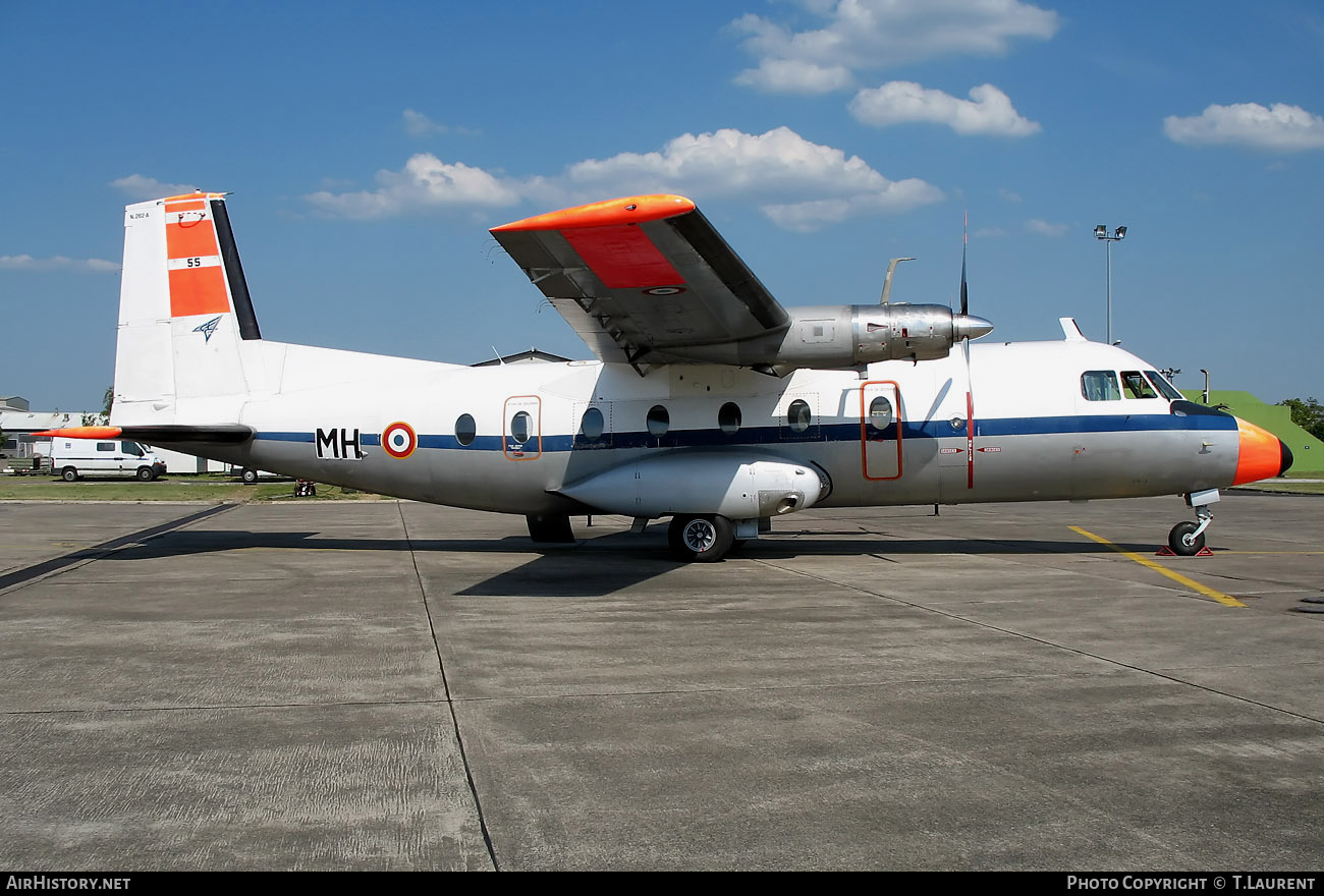 Aircraft Photo of 55 | Nord 262A-40 | France - Air Force | AirHistory.net #162186