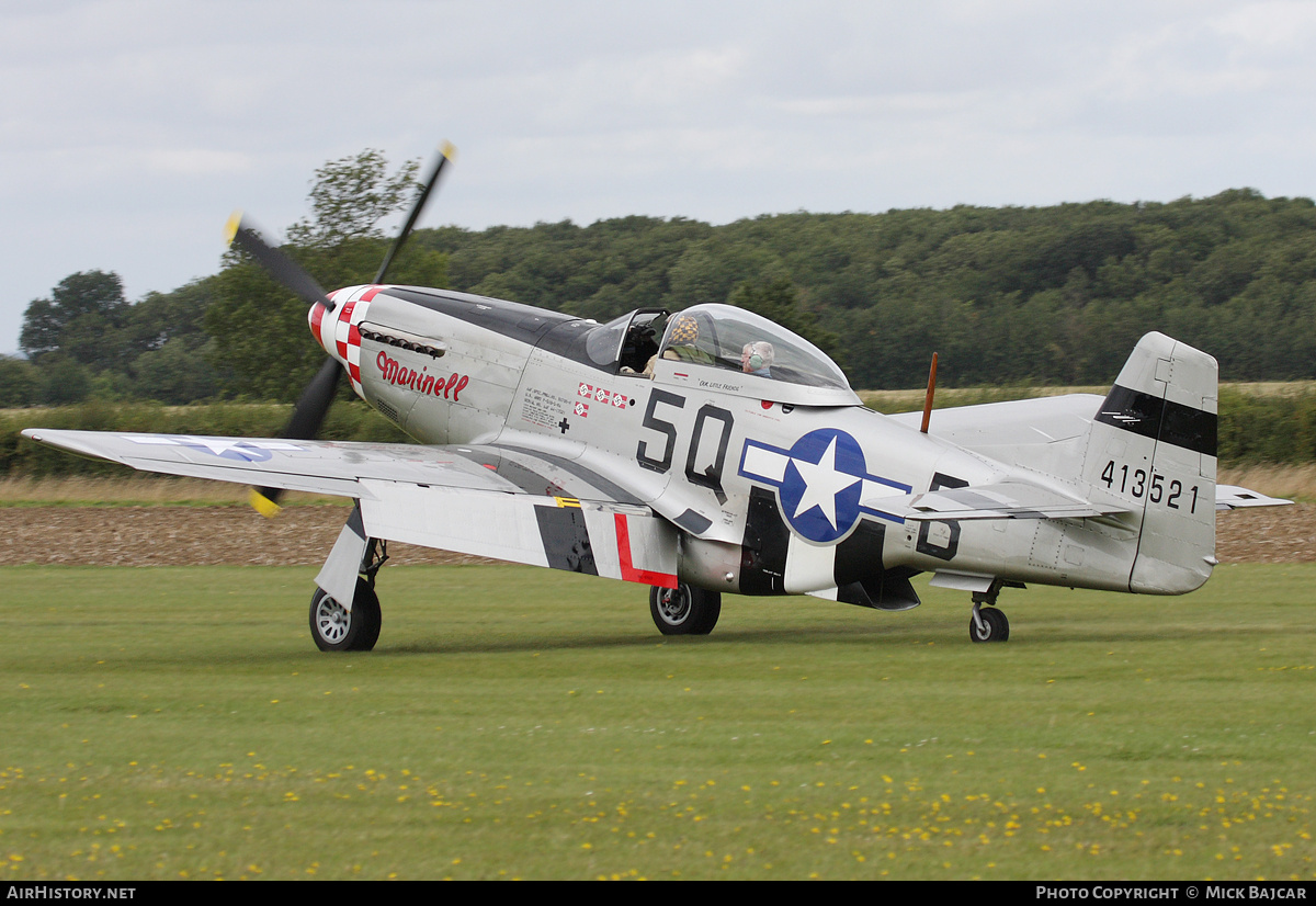 Aircraft Photo of G-MRLL / 413521 | North American P-51D Mustang | USA - Air Force | AirHistory.net #162204
