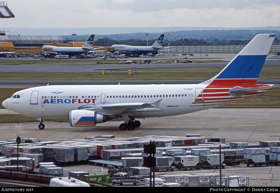 Aircraft Photo of F-OGQT | Airbus A310-304 | Aeroflot | AirHistory.net #162207