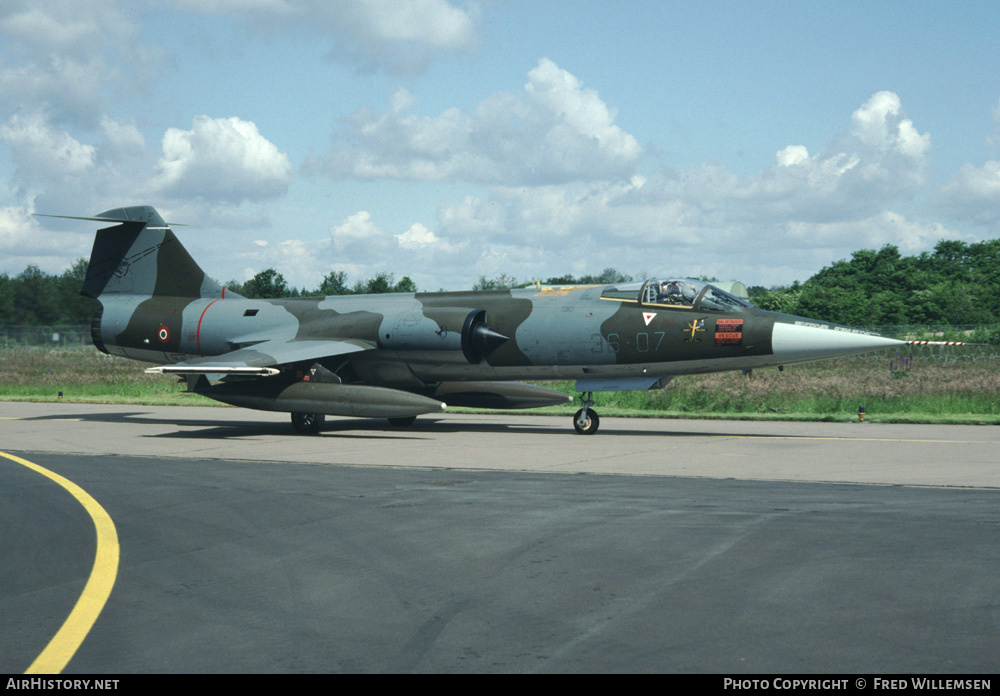 Aircraft Photo of MM6828 | Lockheed F-104S/ASA Starfighter | Italy - Air Force | AirHistory.net #162218