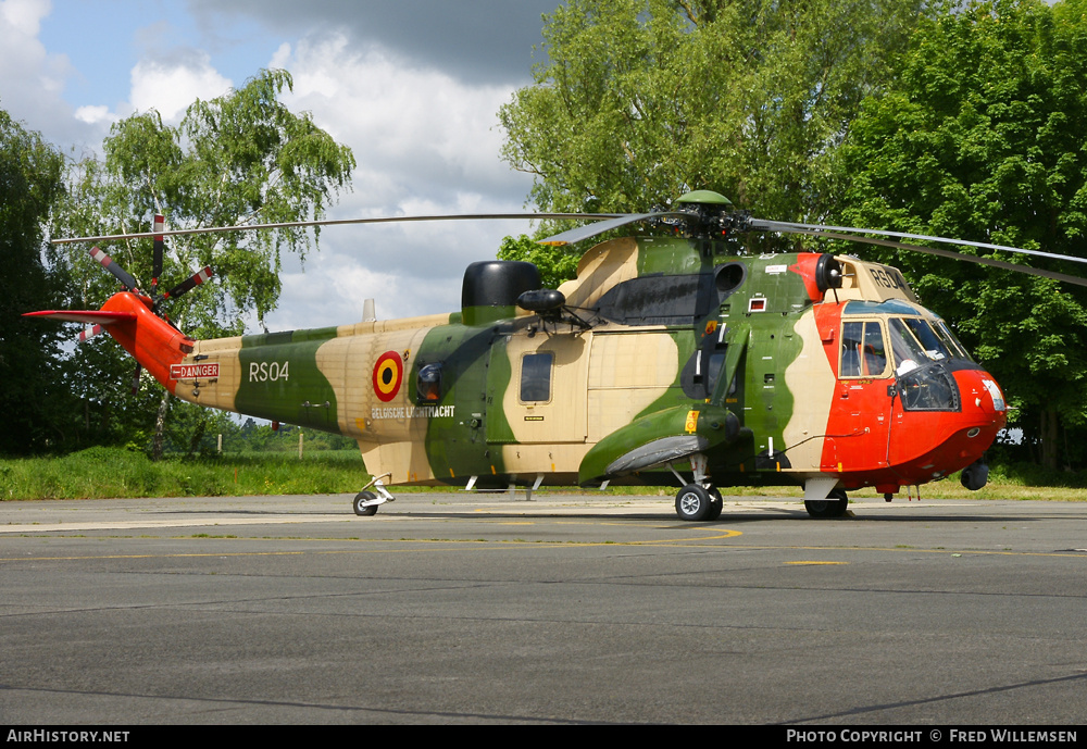 Aircraft Photo of RS04 | Westland WS-61 Sea King Mk48 | Belgium - Air Force | AirHistory.net #162220