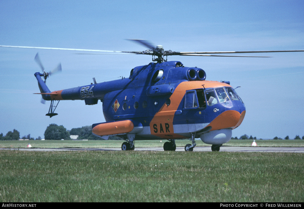 Aircraft Photo of 654 | Mil Mi-14BT | East Germany - Navy | AirHistory.net #162221