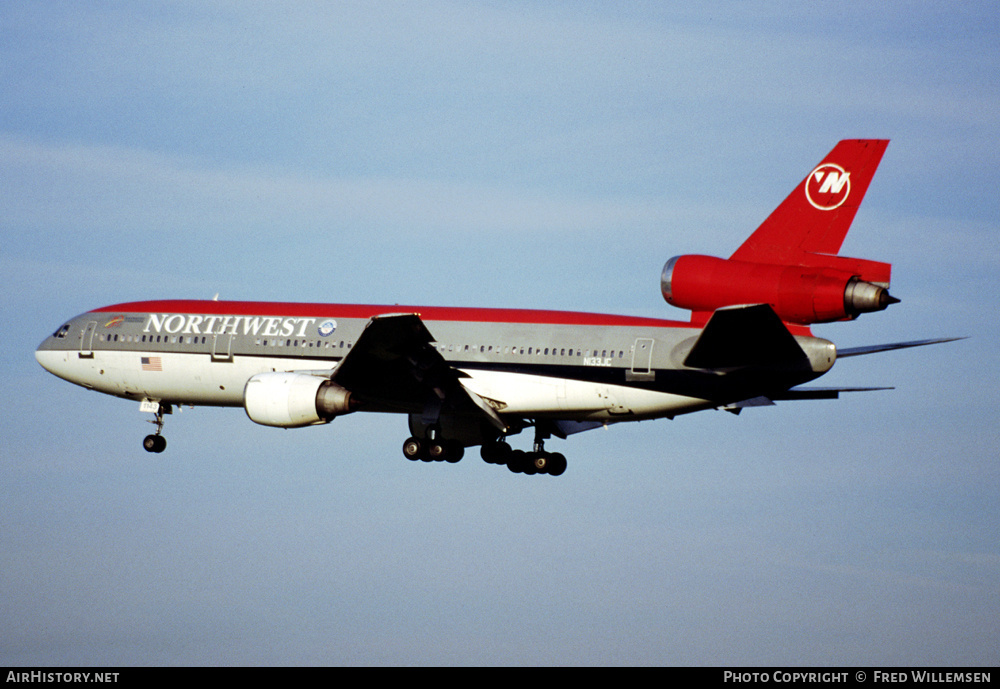 Aircraft Photo of N133JC | McDonnell Douglas DC-10-40 | Northwest Airlines | AirHistory.net