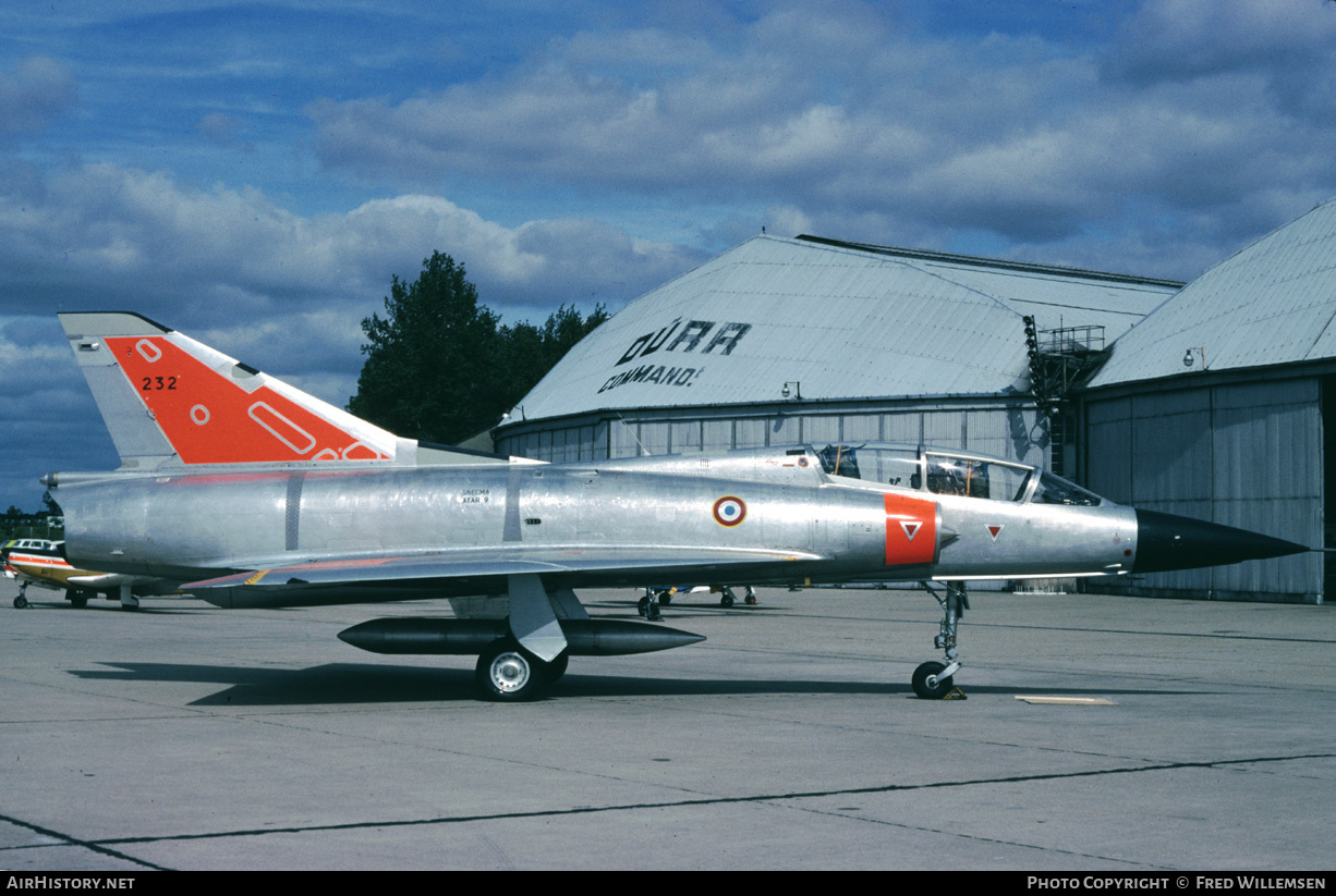 Aircraft Photo of 232 | Dassault Mirage IIIB | France - Air Force | AirHistory.net #162229