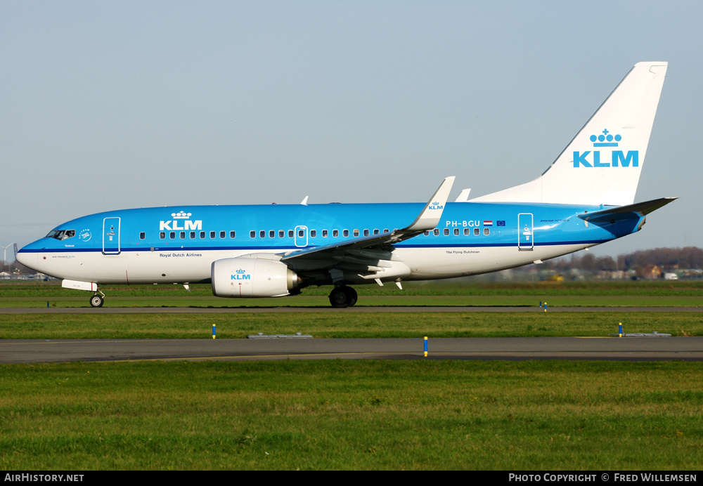 Aircraft Photo of PH-BGU | Boeing 737-7K2 | KLM - Royal Dutch Airlines | AirHistory.net #162230
