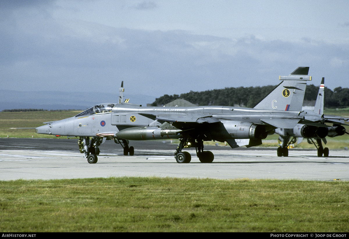 Aircraft Photo of XZ385 | Sepecat Jaguar GR1A | UK - Air Force | AirHistory.net #162236