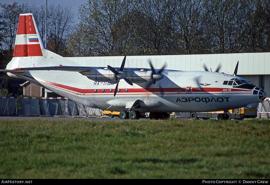 Aircraft Photo of RA-11105 | Antonov An-12BP | Aeroflot | AirHistory.net #162250