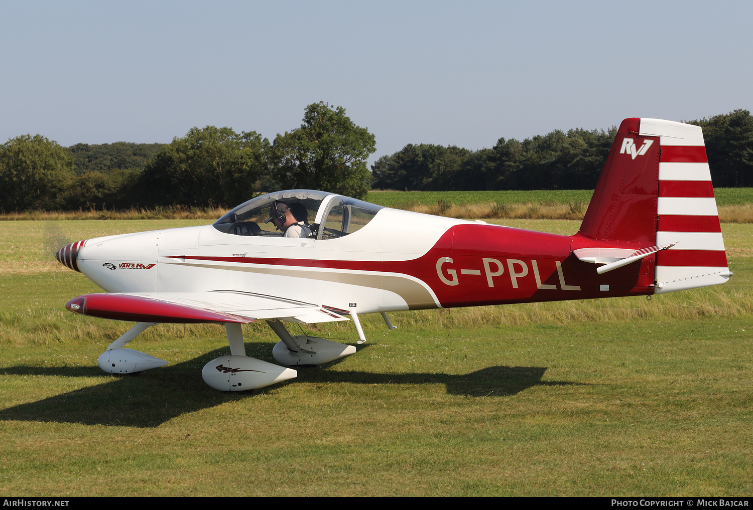 Aircraft Photo of G-PPLL | Van's RV-7A | AirHistory.net #162251