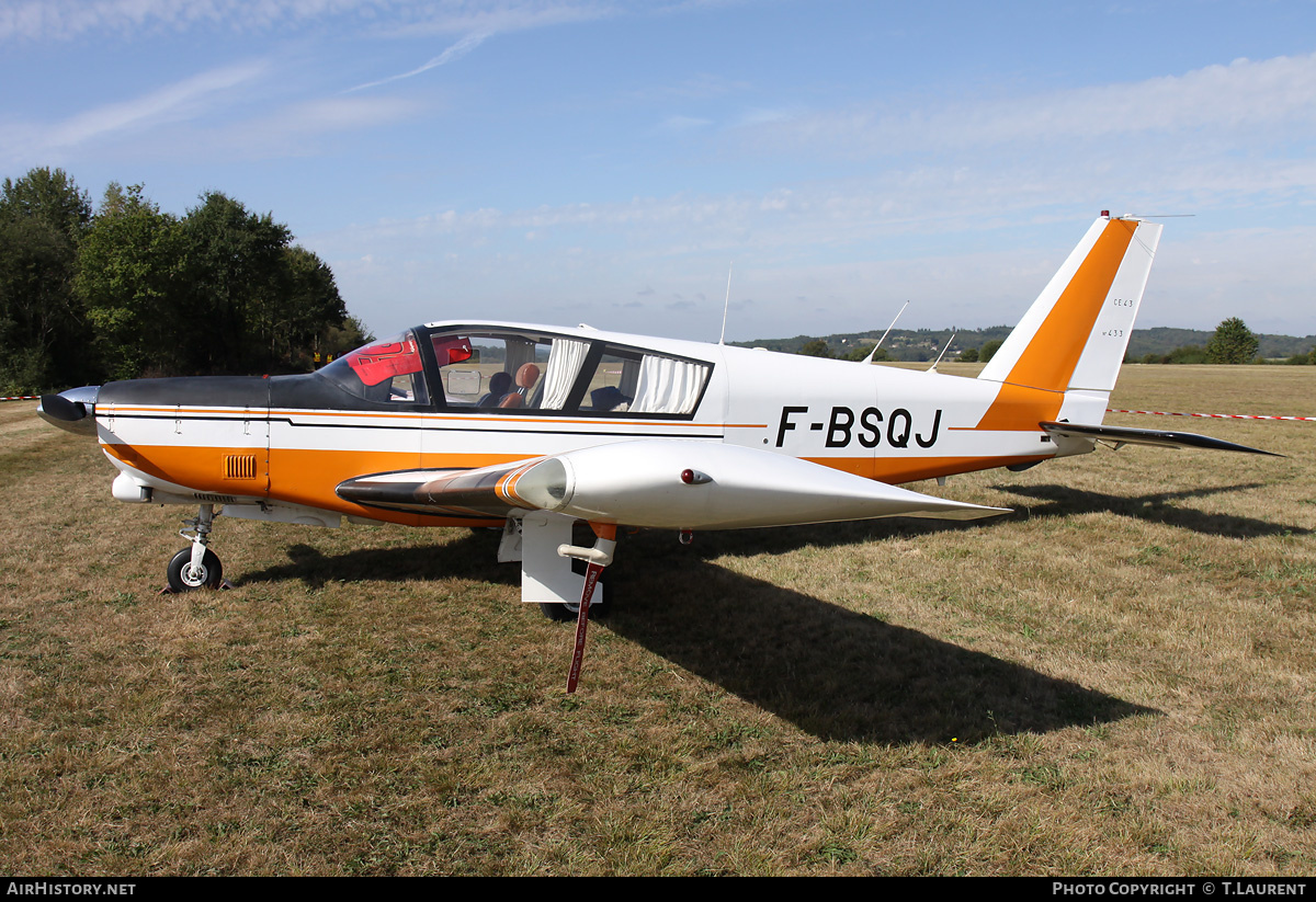 Aircraft Photo of F-BSQJ | Wassmer CE-43 Guepard | AirHistory.net #162257