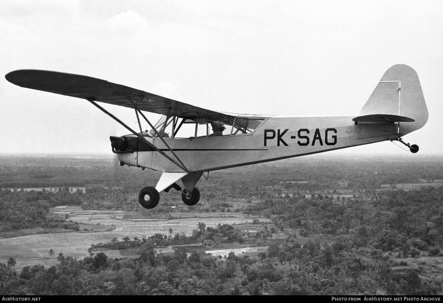 Aircraft Photo of PK-SAG | Piper L-4J Cub | AirHistory.net