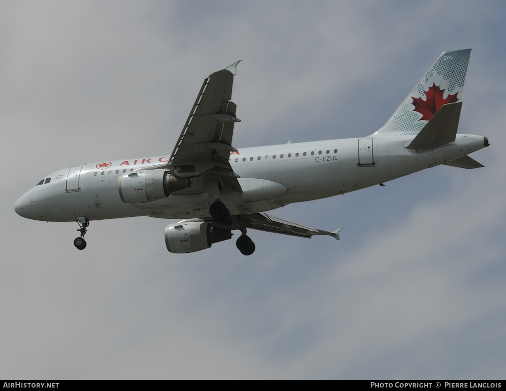 Aircraft Photo of C-FZUL | Airbus A319-114 | Air Canada | AirHistory.net #162282