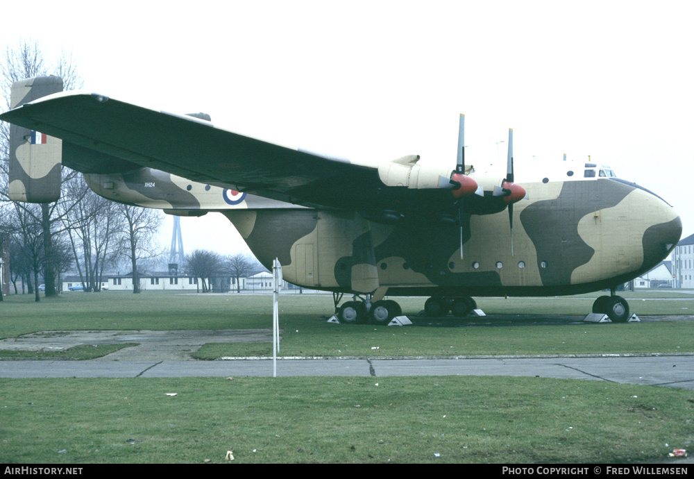 Aircraft Photo of XH124 | Blackburn B-101 Beverley C1 | UK - Air Force | AirHistory.net #162287
