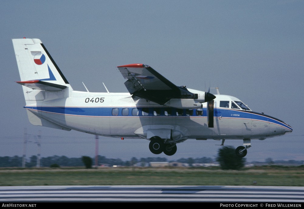 Aircraft Photo of 0405 | Let L-410MA Turbolet | Czechoslovakia - Air Force | AirHistory.net #162288