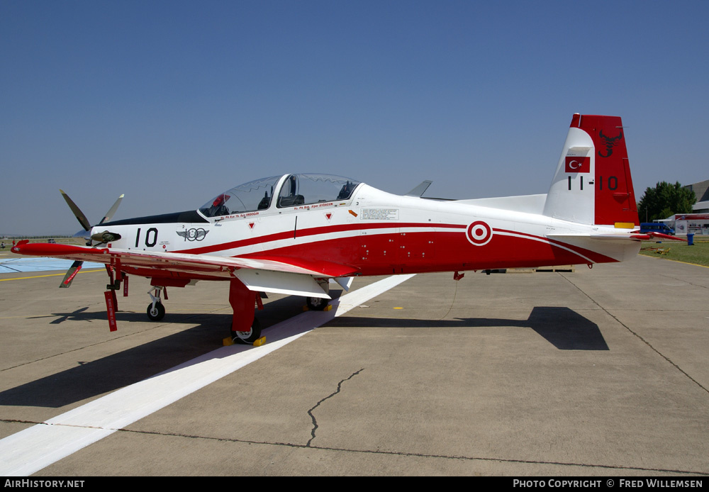 Aircraft Photo of 11-10 | Korea Aerospace KT-1T Woong-Bee | Turkey - Air Force | AirHistory.net #162295