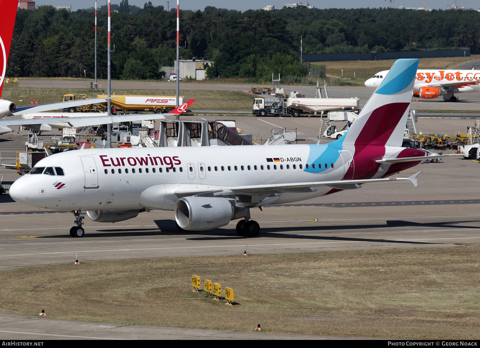 Aircraft Photo of D-ABGN | Airbus A319-112 | Eurowings | AirHistory.net #162307
