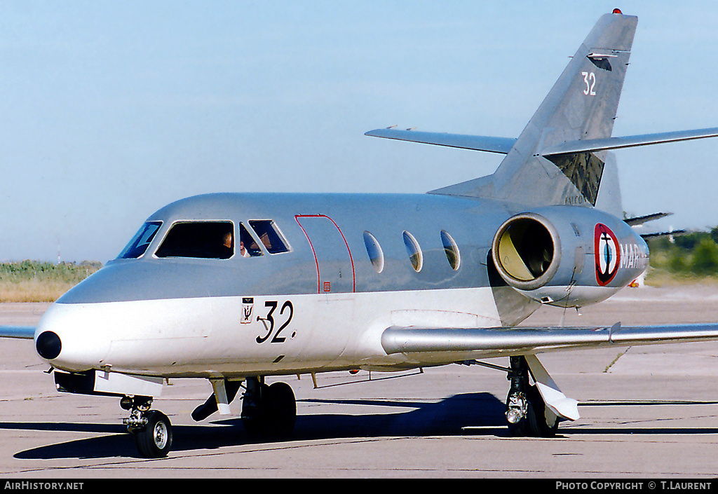 Aircraft Photo of 32 | Dassault Falcon 10MER | France - Navy | AirHistory.net #162311