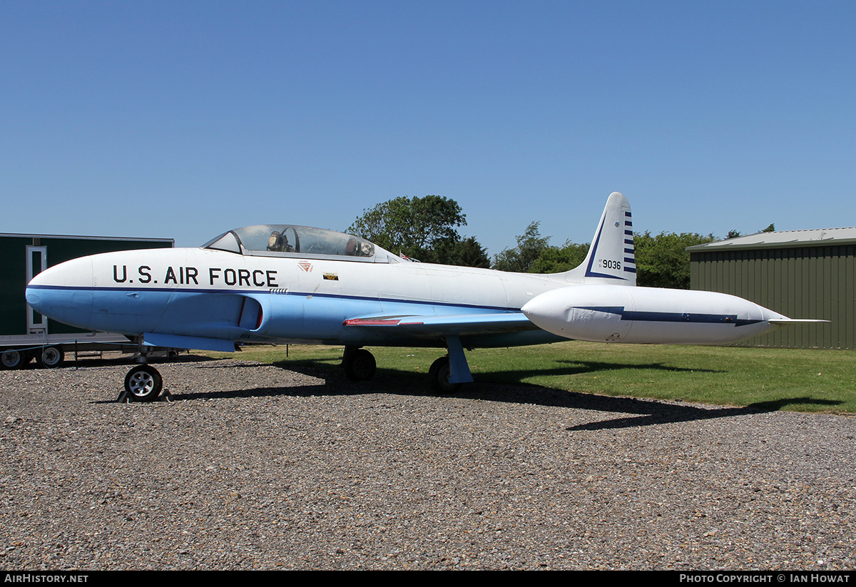 Aircraft Photo of 51-9036 / AF51-9036 | Lockheed T-33A | USA - Air Force | AirHistory.net #162316