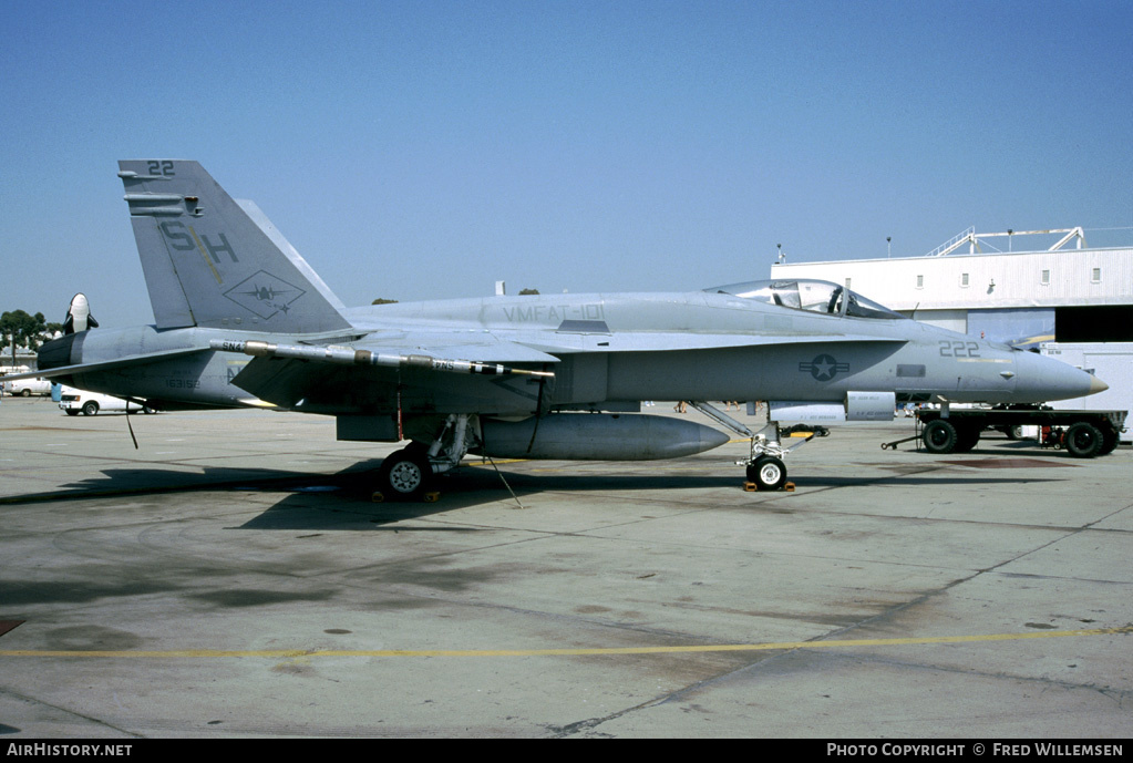 Aircraft Photo of 163152 | McDonnell Douglas F/A-18A Hornet | USA - Marines | AirHistory.net #162327