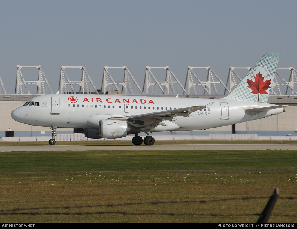 Aircraft Photo of C-GBIM | Airbus A319-114 | Air Canada | AirHistory.net #162337